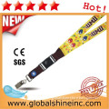 2015 High Quality Fashion Polyester Custom Lanyard